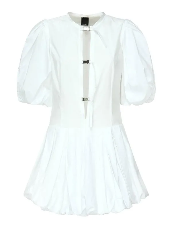 Pinko Jupe Midi - Blanc - Blanc - Femme | 1052122LDZ04