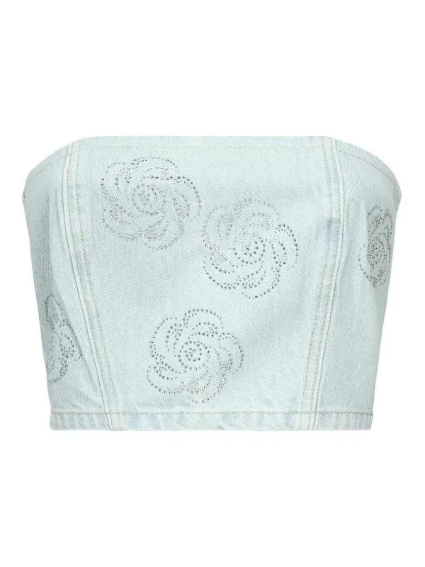 Rotate Birger Christensen Top - Bleu - Bleu - Femme | 1140621468