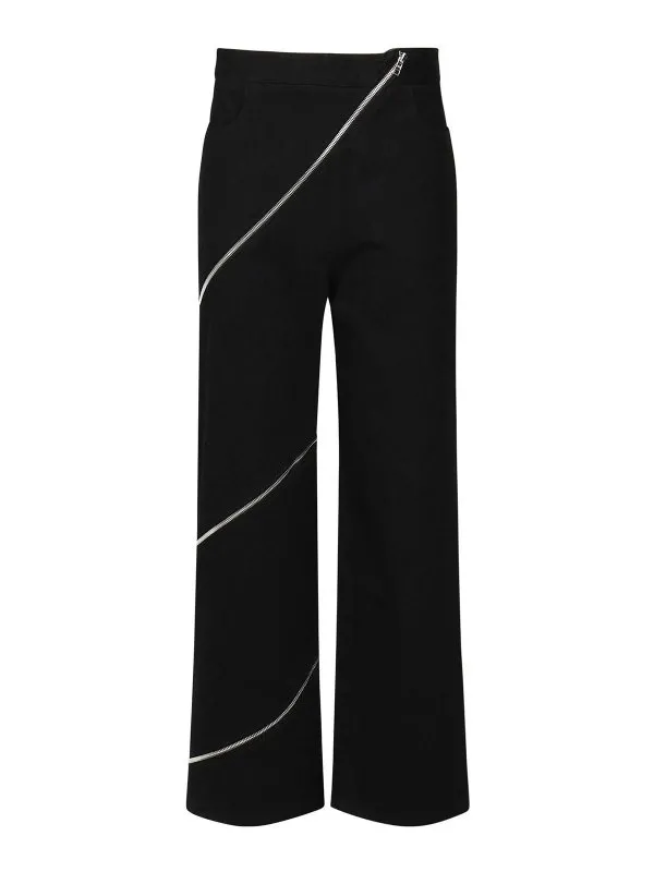 Alaïa Jean Bootcut - Noir - Noir - Femme | AA9P0295D003A995