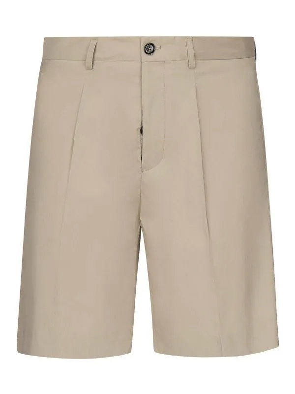Beable Short - Taupe - Taupe - Homme | NICOLASDFFANGO