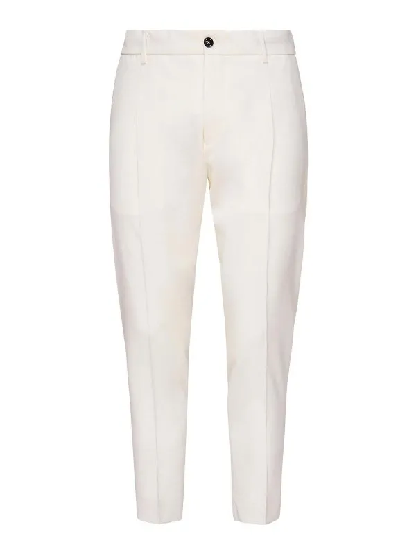 Beable Pantalons Décontractés - Blanc | RICCARDOCCREGULARWETBIANCO