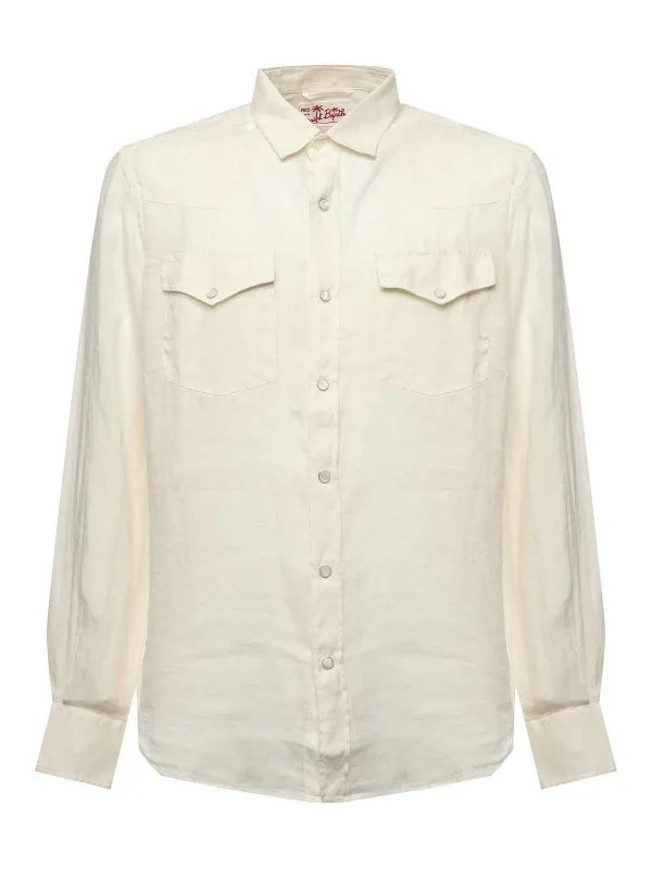 Mc2 Saint Barth Chemise - Beige - Beige - Homme | GRG000101033H