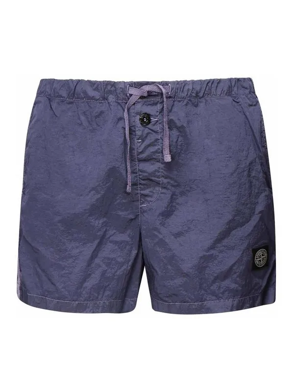 Stone Island Short De Bain - Violet Clair | K1S15B100006S0043V0047