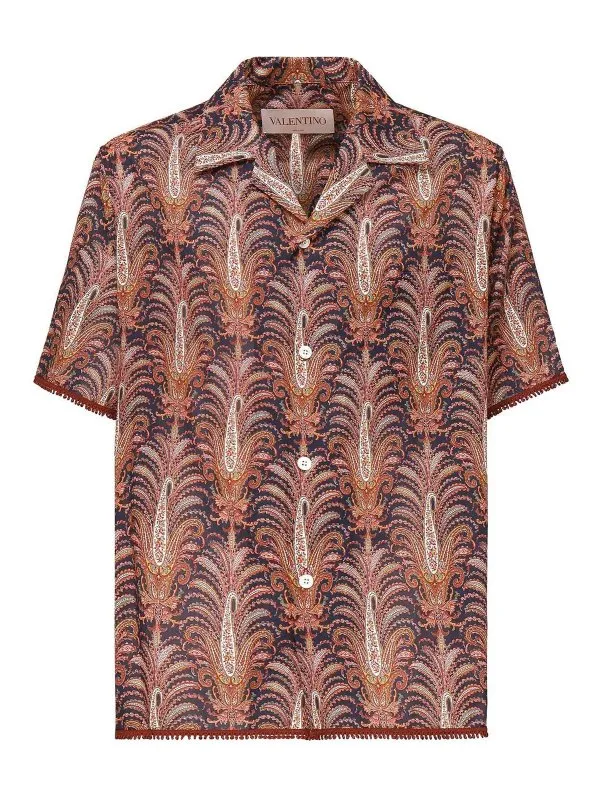 Valentino Garavani Chemise - Rouge - Rouge - Homme | 6V0AA111ATMBC1