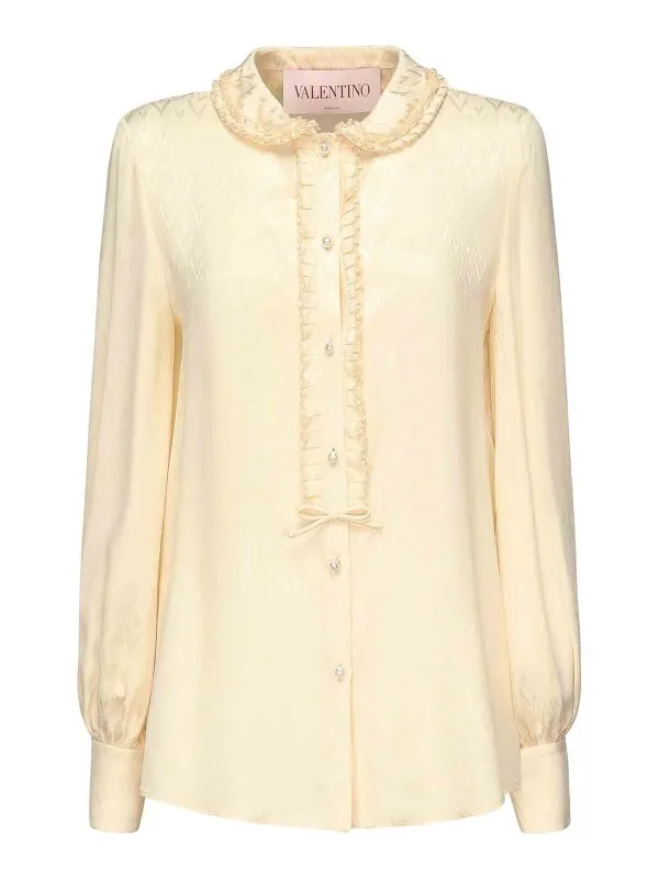 Valentino Garavani Chemise - Vert - Vert - Femme | 6B0AB7M093LET5