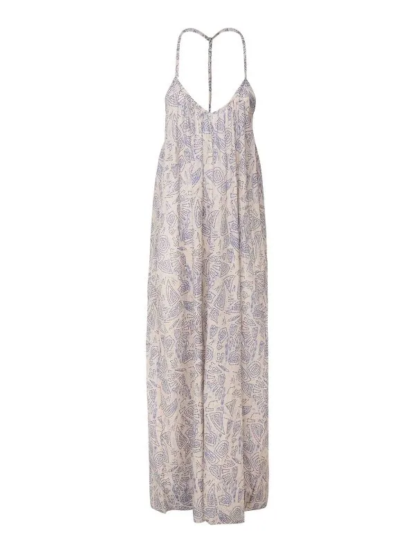 Ottod'Ame Maxi Robe - Vert Foncé - Vert Foncé | DA5042AVENA