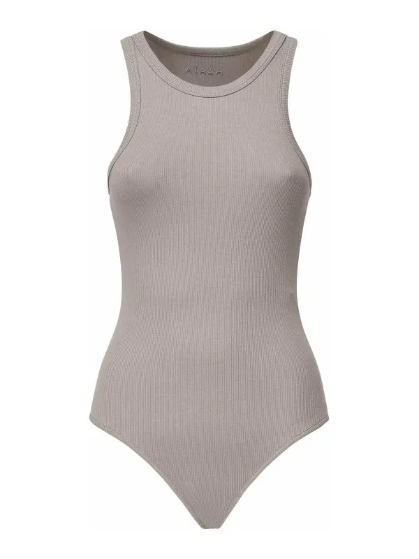 Alaïa Top - Gris - Gris - Femme | AA9B0382J085B826 | thebs.com