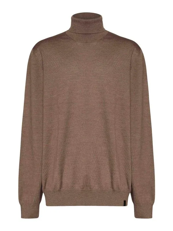 Fay Pull Col Rond - Beige - Beige - Homme | NMMC1472440CQTS406