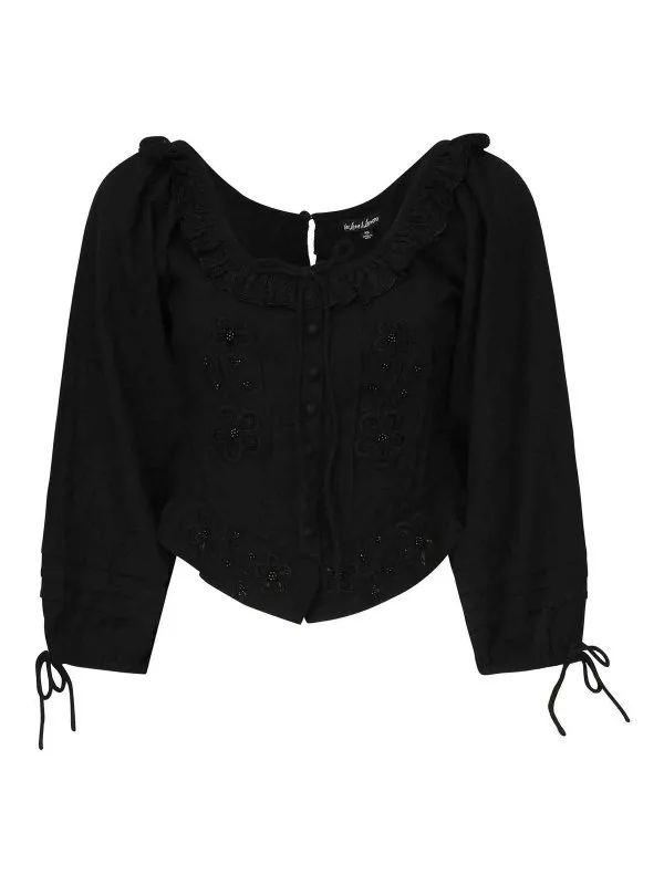 For Love & Lemons Chemise - Noir - Noir - Femme | CT2215BLACK