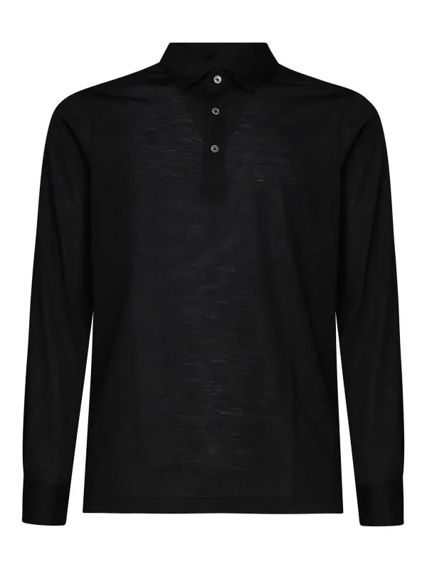 Giuliano Galiano Polo - Noir - Noir - Homme | 6800160108099