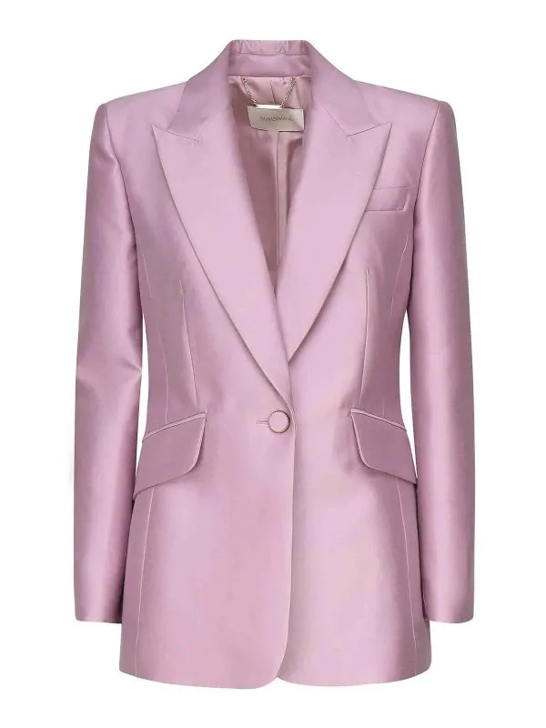 Zimmermann Veste Casual - Violet - Violet - Femme | 0596JF241LIL