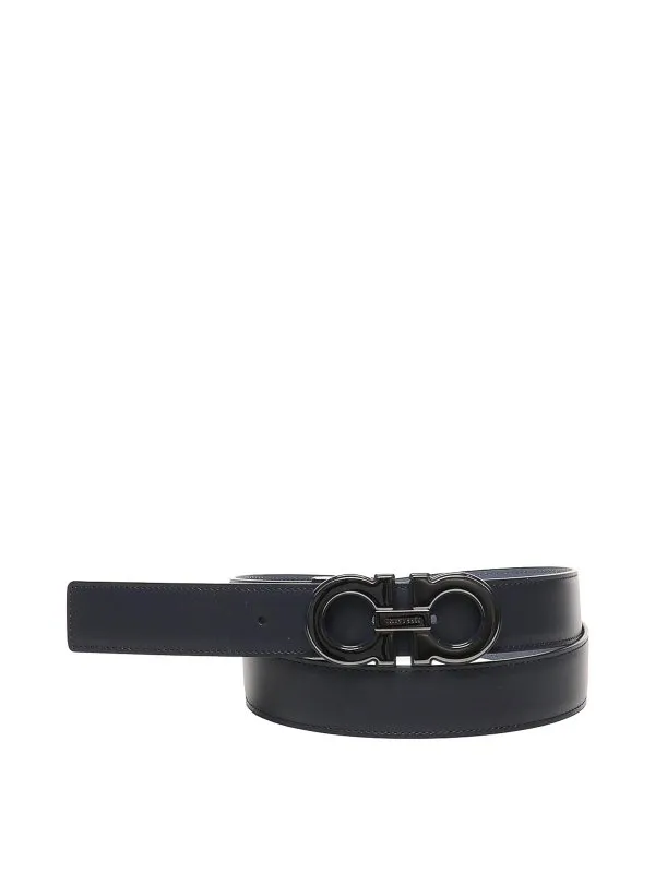 Ferragamo Ceinture - Bleu - Bleu - Homme | 670460786315002