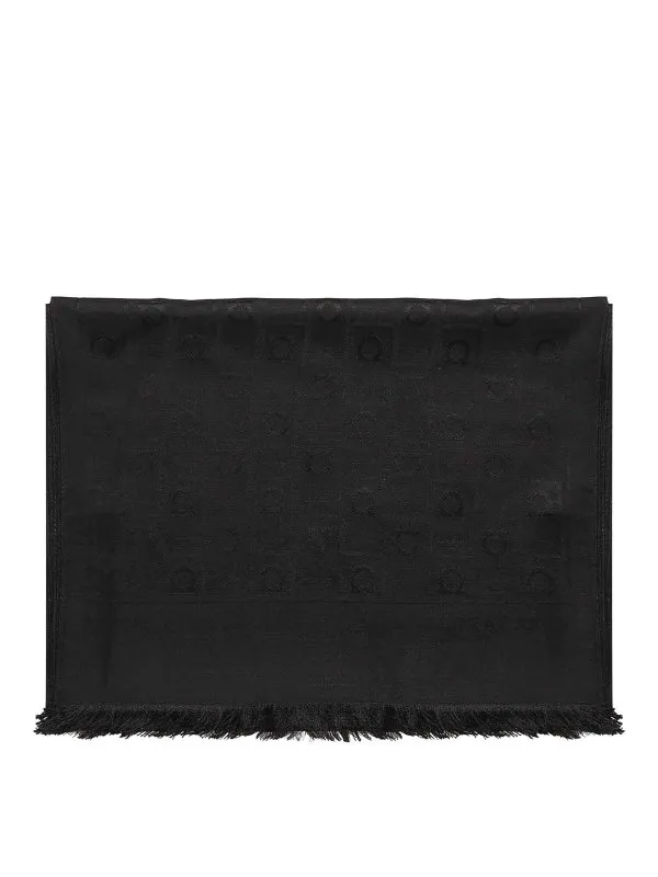 Ferragamo Écharpe - Noir - Noir - Femme | 321167785353001