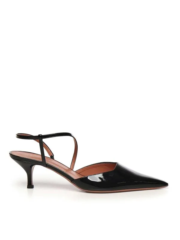 Giuliano Galiano Sandales - Noir - Noir - Femme | DEMI50VERNICENERO