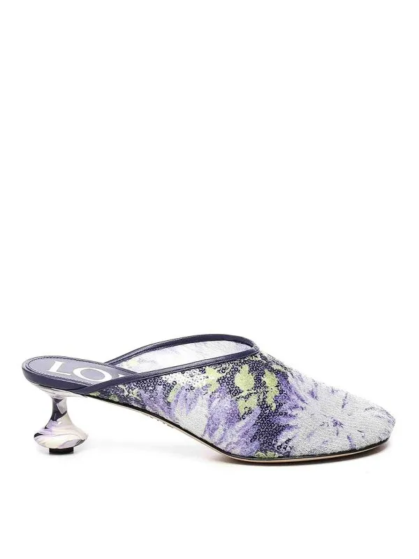 Loewe Mules - Violet - Violet - Femme | LLST379X105657