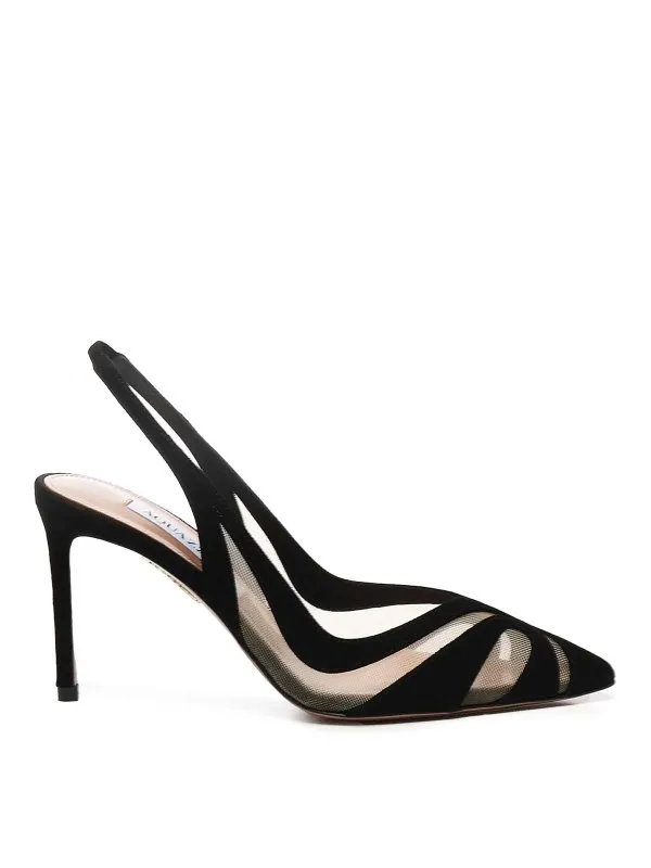 Aquazzura Chaussures À Talon - Noir - Noir | LNEMIDL0SFE000