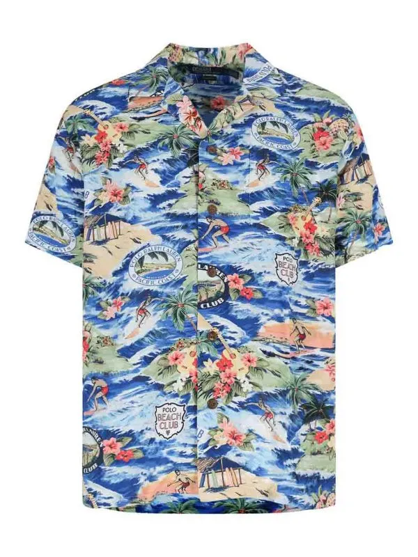 Polo Ralph Lauren Chemise - Bleu - Bleu - Homme | 710964795001