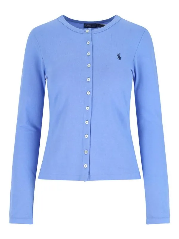 Polo Ralph Lauren Cardigan - Bleu - Bleu - Femme | 211941175005