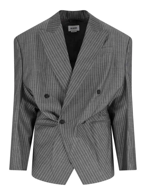Hed Mayner Blazer - Gris - Gris - Homme | HMMY15003AHY084X030