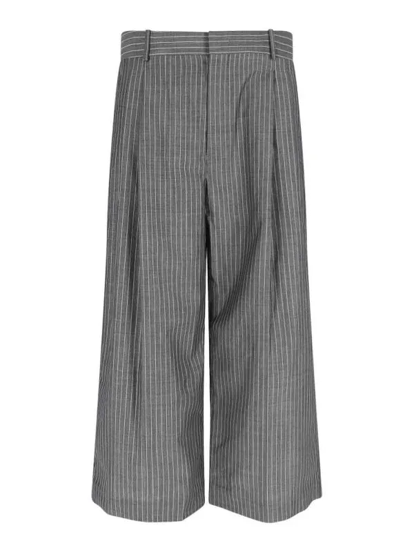 Hed Mayner Pantalons Décontractés - Gris | HMMY30003CHY084B030