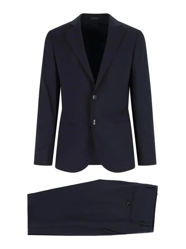 Giorgio Armani Costume De Cérémonie - Bleu | GM000605TE17862UB109