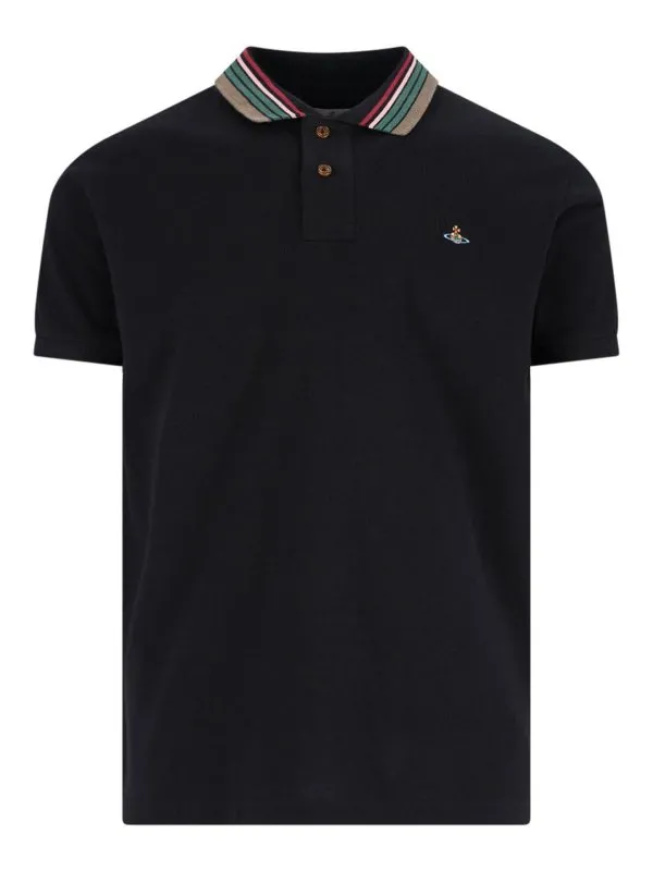 Vivienne Westwood Polo - Noir - Noir - Homme | 2H01000PJ0009N401