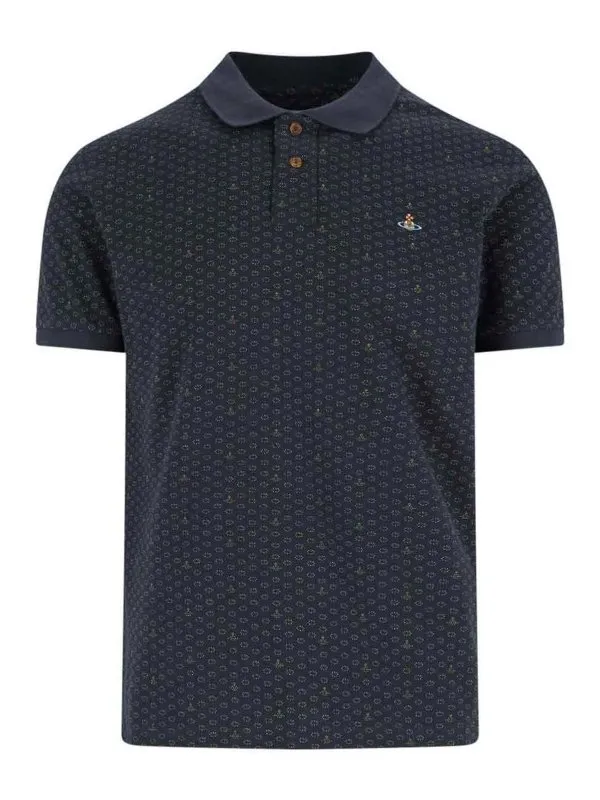 Vivienne Westwood Polo - Bleu - Bleu - Homme | 2H01000PJ009QK305
