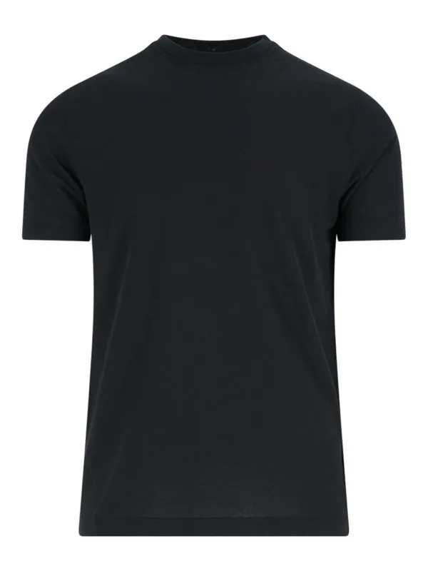 Zanone T-Shirt - Noir - Noir - Homme | 815214ZG380Z0015