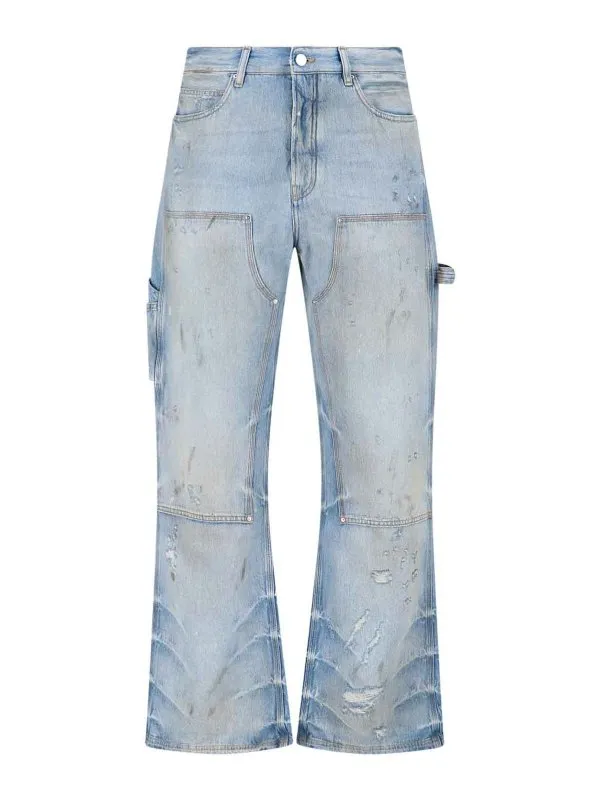 Amiri Jean Bootcut - Bleu - Bleu | AMDNGH1083PERFECTANTIQUEINDIGO