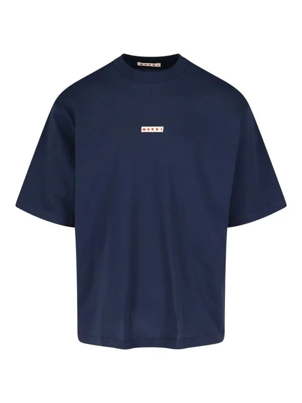 Marni T-Shirt - Bleu - Bleu - Homme | HUMU0223X6UTCZ5700B99
