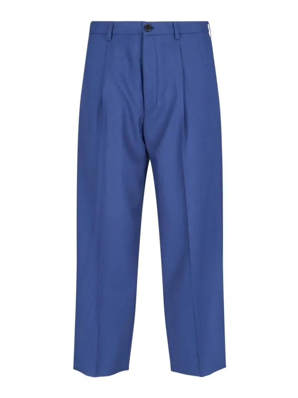 Marni Pantalons Décontractés - Bleu - Bleu | PUMU0282U0TW83900B65