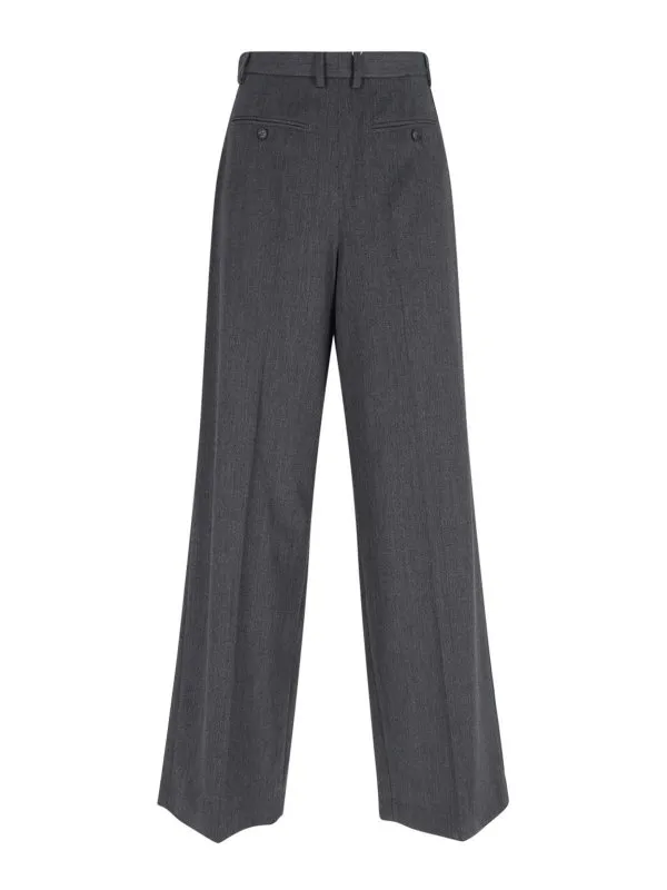MM6 Maison Margiela Pantalon Couturier - Gris | S52KA0538S47848860M