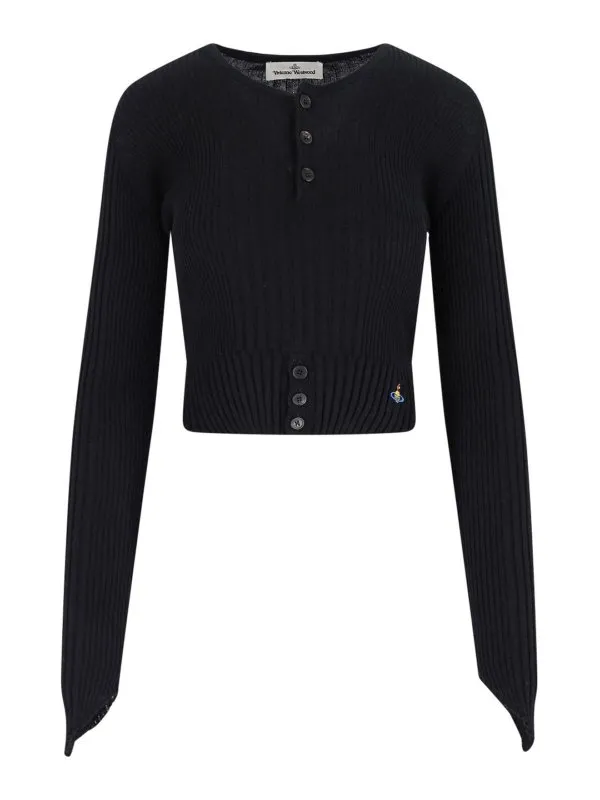 Vivienne Westwood Cardigan - Noir - Noir | 1803006GY003MN401