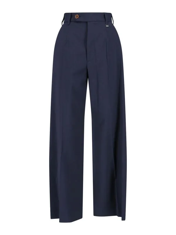 Vivienne Westwood Pantalons Décontractés - Bleu | 1F01000ZW018VK401