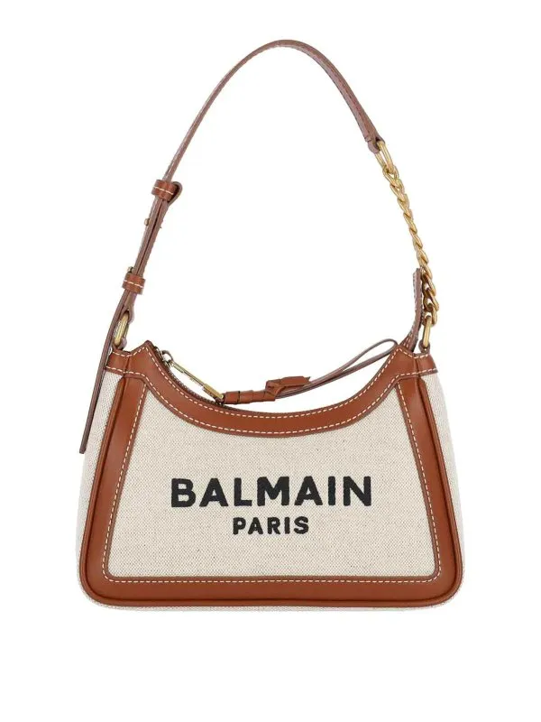 Balmain Sac Porté Épaule - Beige - Beige | FN1BT743TCFEGEM
