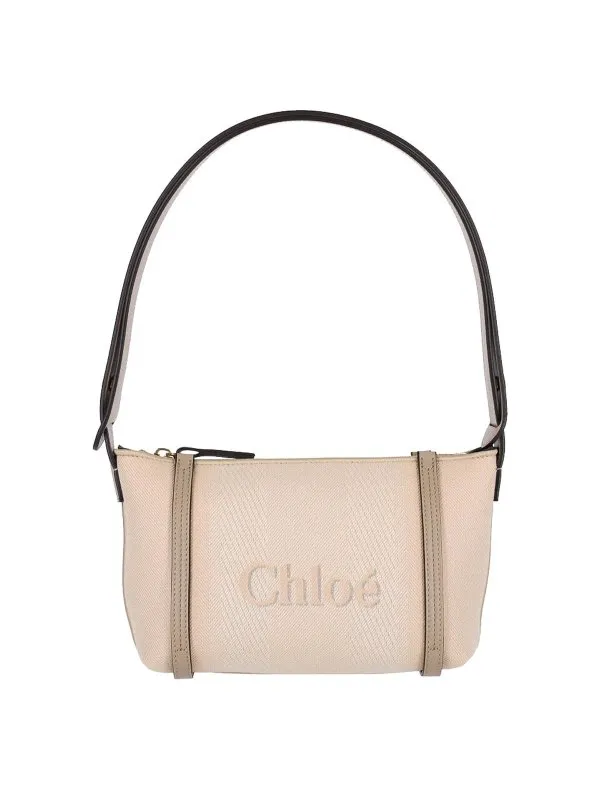 Chloe' Sac Porté Épaule - Beige - Beige - Femme | 25UP566O6526Y