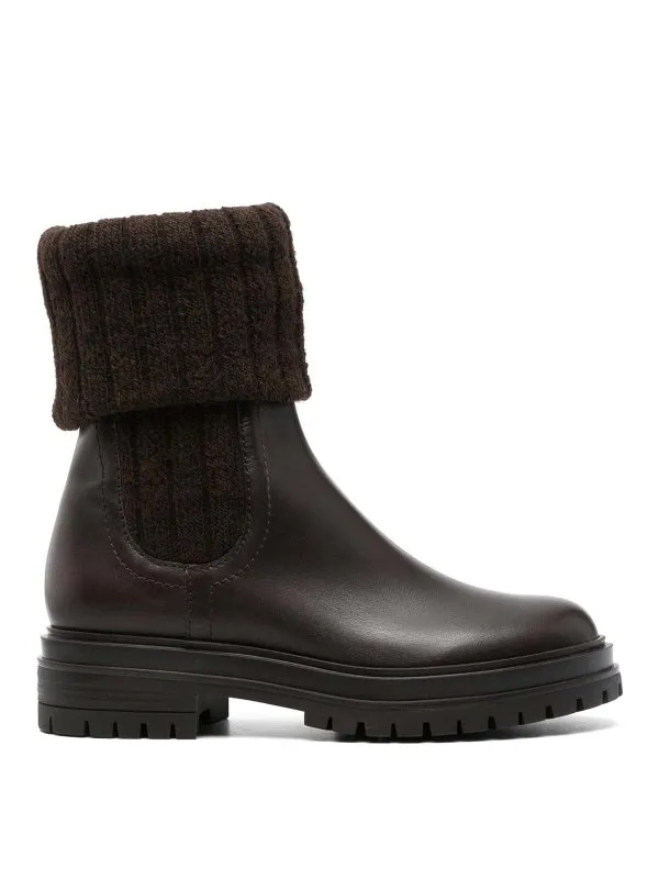 Gianvito Rossi Bottes - Marron - Marron | G7292920GOMCKHMOMO