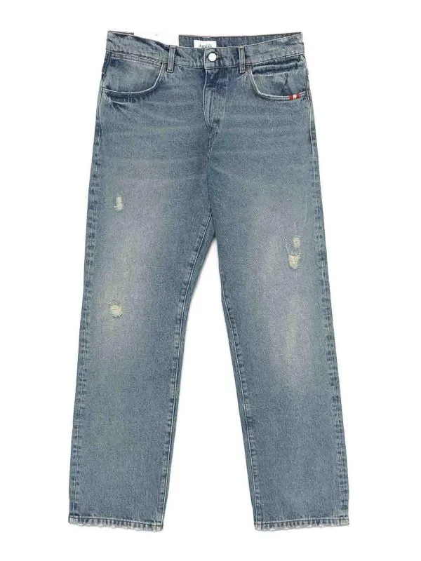 Amish Jean Bootcut - Bleu - Bleu - Homme | AMU010D4352871JAMESC0999