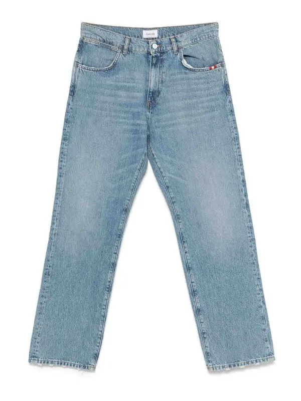 Amish Jean Bootcut - Bleu - Bleu - Homme | AMU010D593A008JAMESC0999