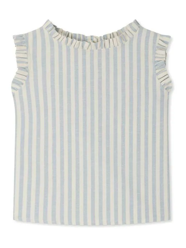 Bonpoint Blouse - Bleu Clair - Bleu Clair - Fille | S05GBLW00045210