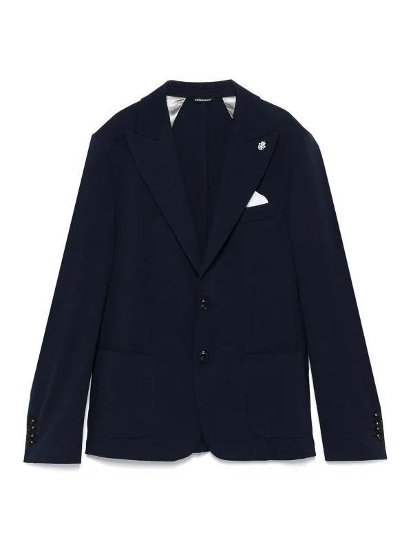 Daniele Alessandrini Blazer - Bleu - Bleu - Homme | DA1SS25G006174