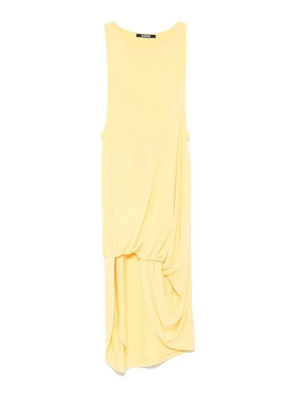 Jacquemus Robe Courte - Jaune - Jaune - Femme | 251DR2422381250