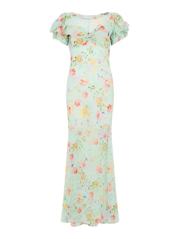 Mar De Margaritas Maxi Robe - Vert - Vert | MMABW01222MTFI0017VE59