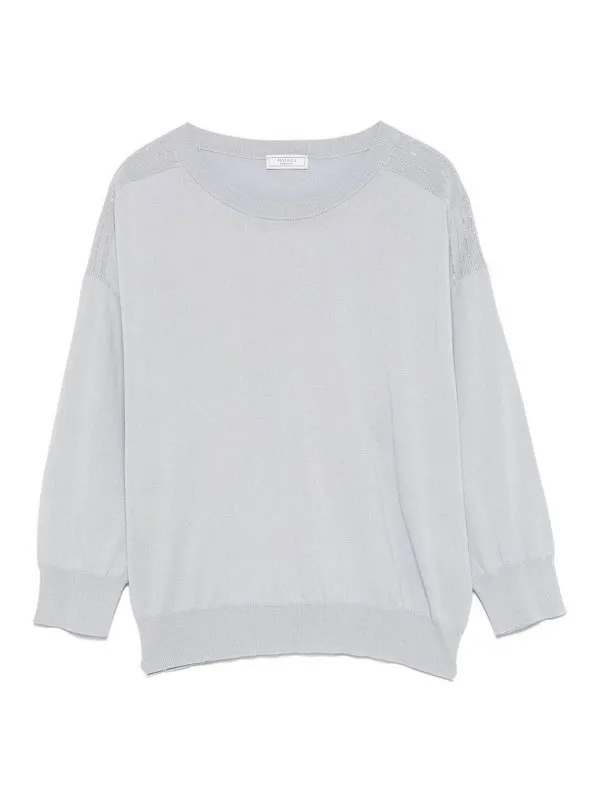 Peserico Pull Col Rond - Gris - Gris - Femme | S99816F1409173085