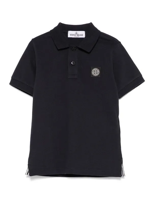 Stone Island Polo - Bleu - Bleu - Garçon | K1S162200002S0018V0020
