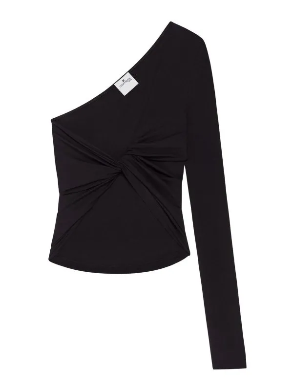 Courreges Top - Noir - Noir - Femme | 225JTO412JS02209999