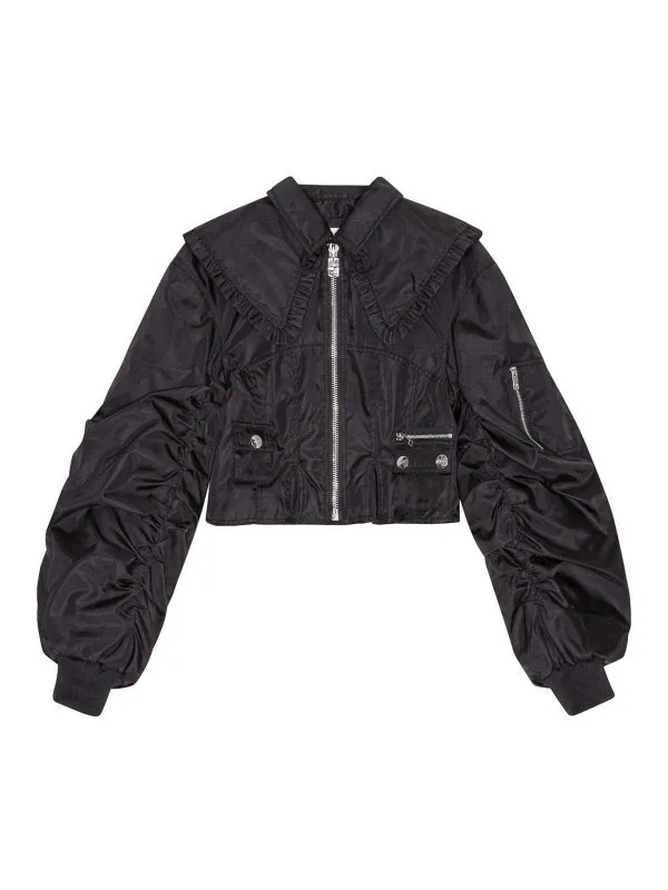 Ganni Veste Casual - Noir - Noir - Femme | W0279099 | thebs.com