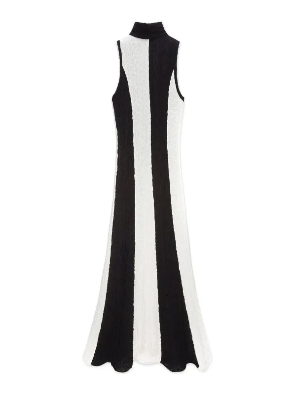 M.S.G.M. Maxi Robe - Noir - Noir - Femme | 3842MDA29Y25731799