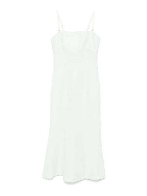 Twinset Robe Au Genou - Vert - Vert - Femme | 251TT230612371