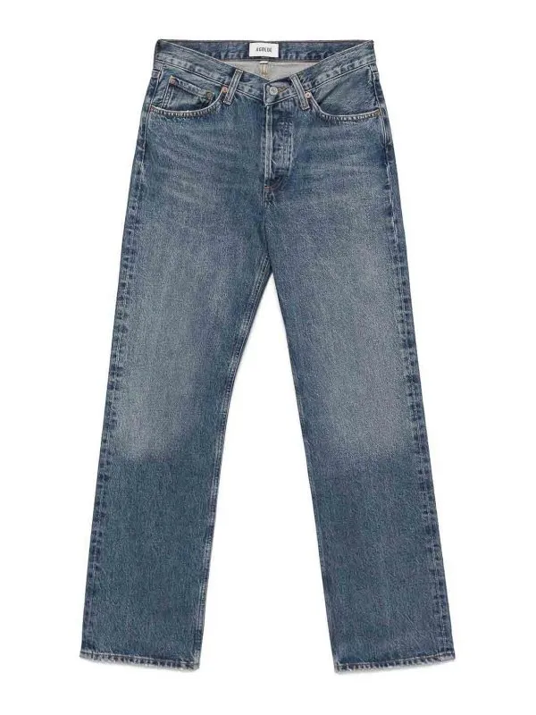Agolde Jean Bootcut - V-Waist Kelly - Bleu - Femme | A2291535ESS